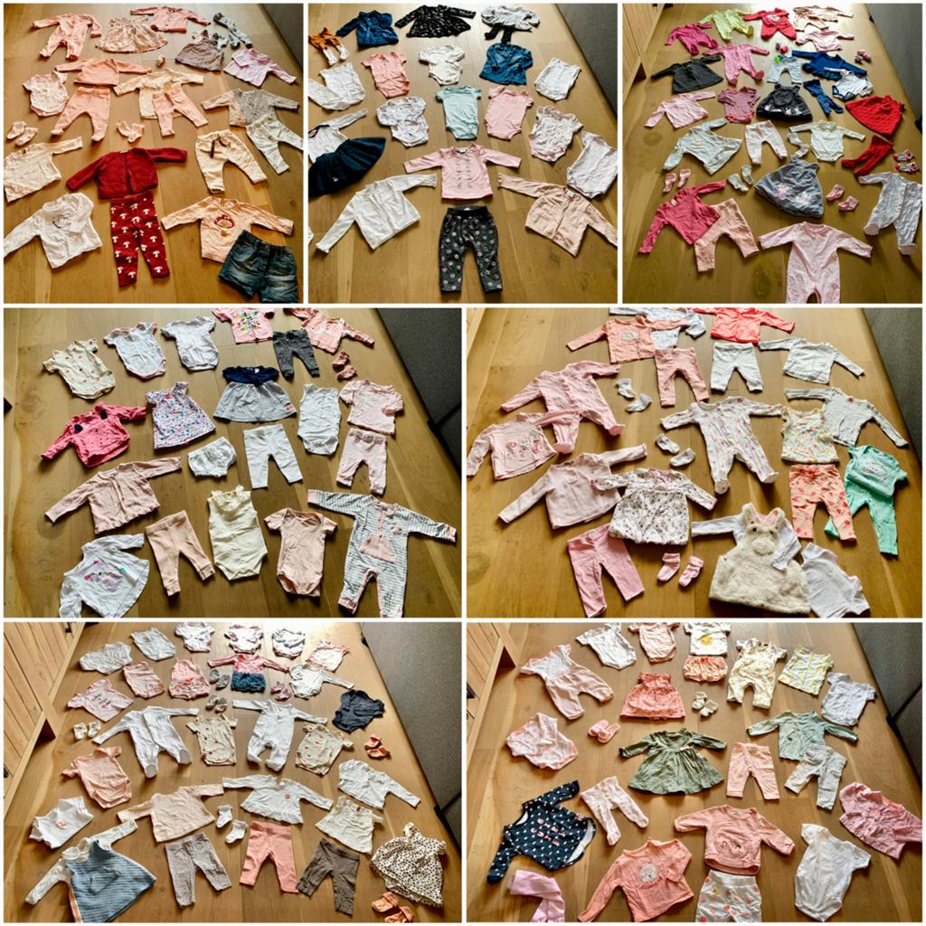🌸 Complete baby uitzet meisje incl Mutsy kinderwagen🩷 ZGAN, Ophalen, Zo goed als nieuw, Maat 50