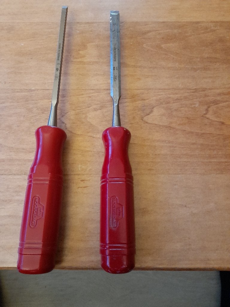 2 nooitgedacht beitels, Verzenden