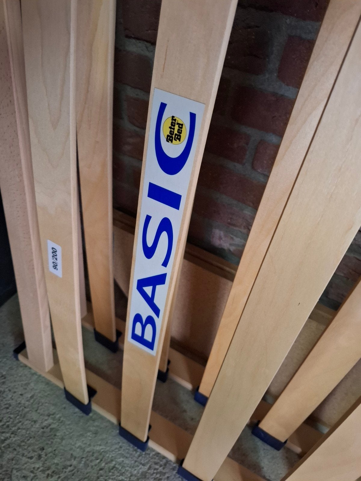 Lattenbodem 90x200 gratis 2 stuks af hallen, Gebruikt, 90 cm, Eenpersoons, Ophalen of Verzenden