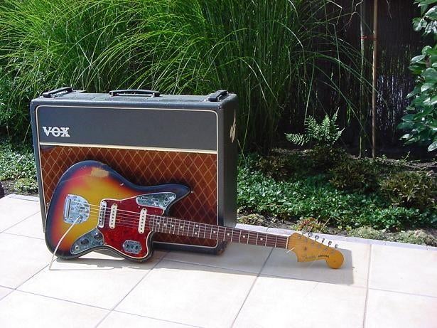 Fender Jaguar 1965 pre cbs, Ophalen, Gebruikt, Solid body, Fender