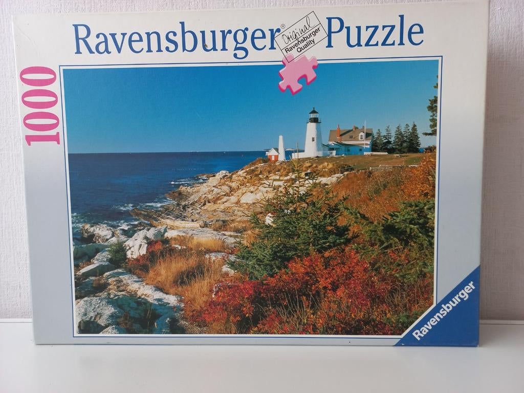 Ravensburger puzzel  vuurtoren, Ophalen, 500 t/m 1500 stukjes, Zo goed als nieuw