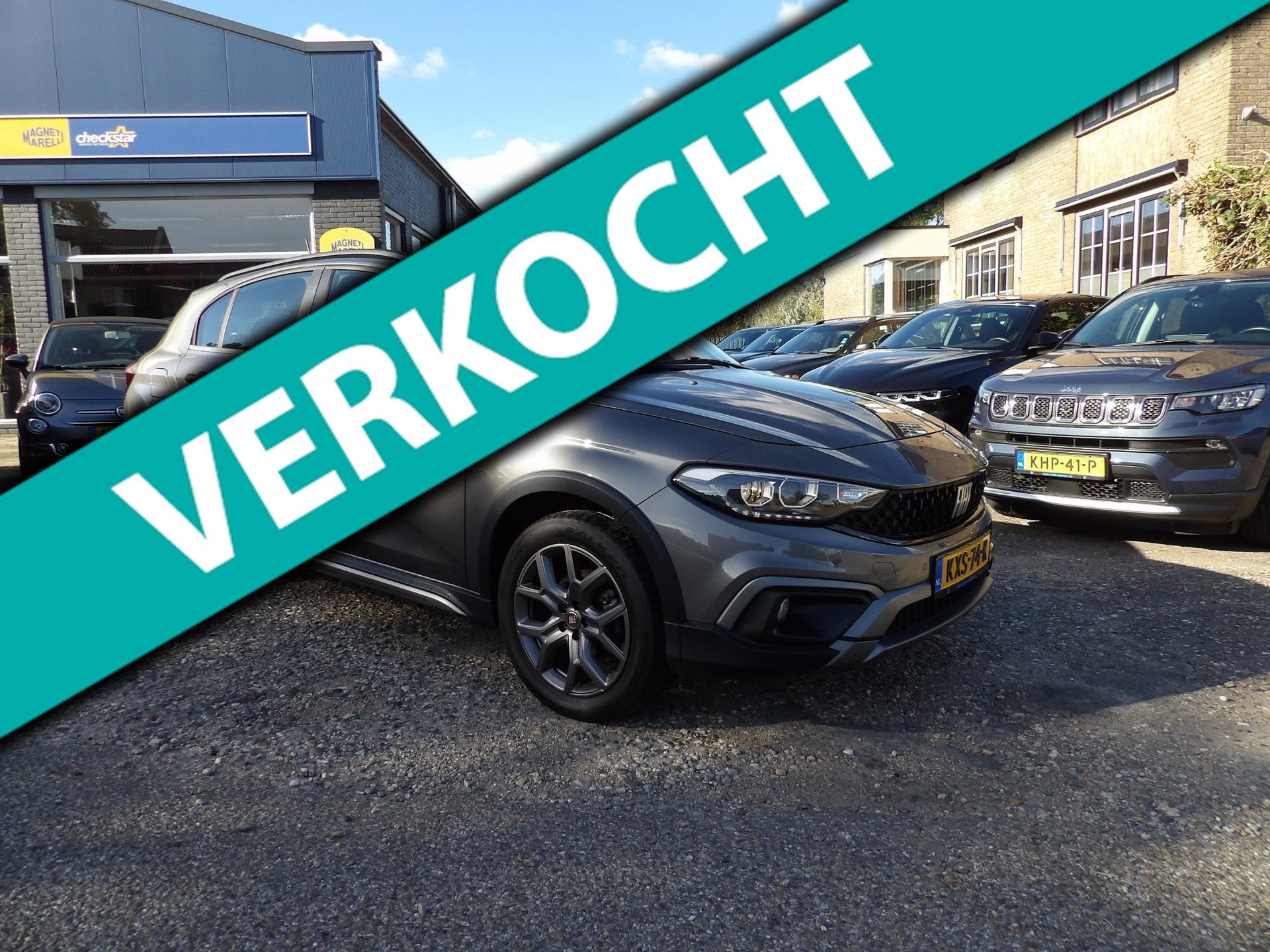 Fiat Tipo Cross 1.0 City Cross / Rijklaarprijs, Auto's, Voorwielaandrijving, 12 maanden, Gebruikt, Zwart