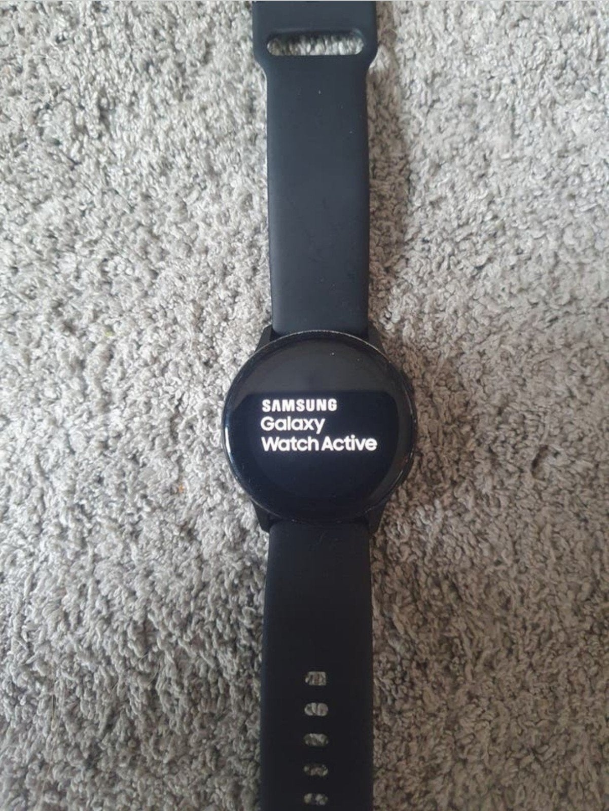 Samsung Galaxy Watch Active Zwart, Zwart, Ophalen of Verzenden, Zo goed als nieuw, Samsung
