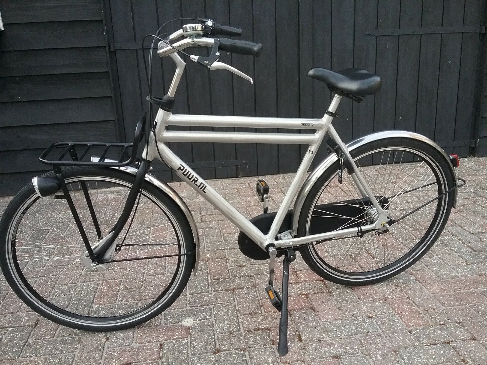 GAZELLE  - PUUR herenfiets, Ophalen, Versnellingen, Zo goed als nieuw, 57 tot 61 cm