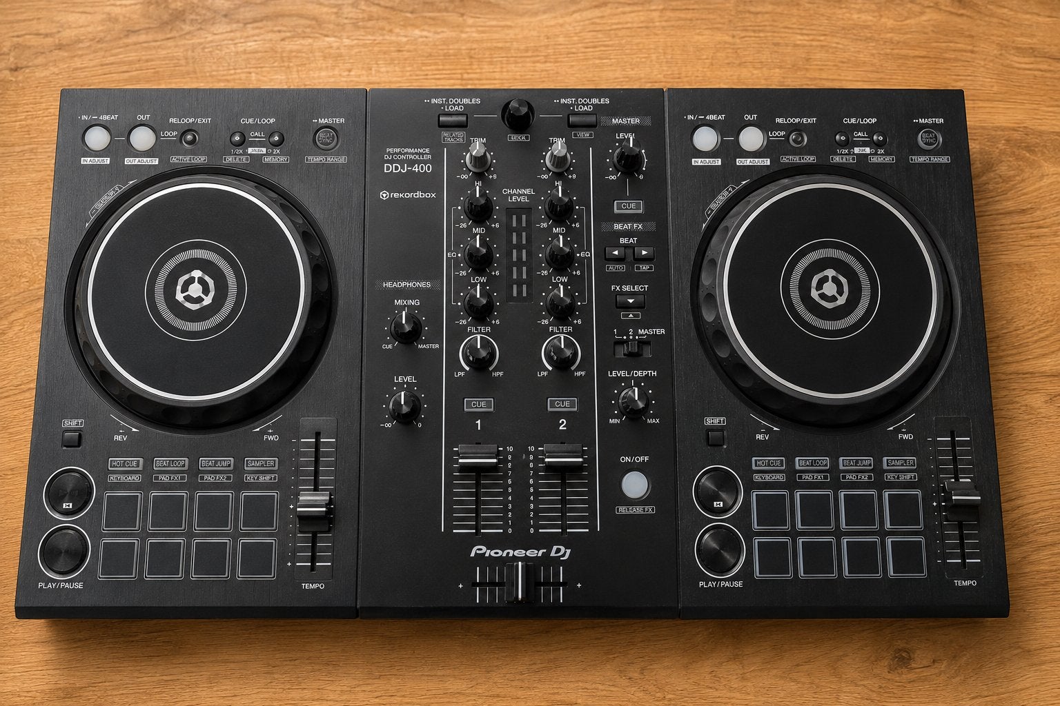Pioneer DDJ-400 DJ Controller - Zo goed als nieuw, Ophalen of Verzenden, Zo goed als nieuw, Dj-set, Pioneer
