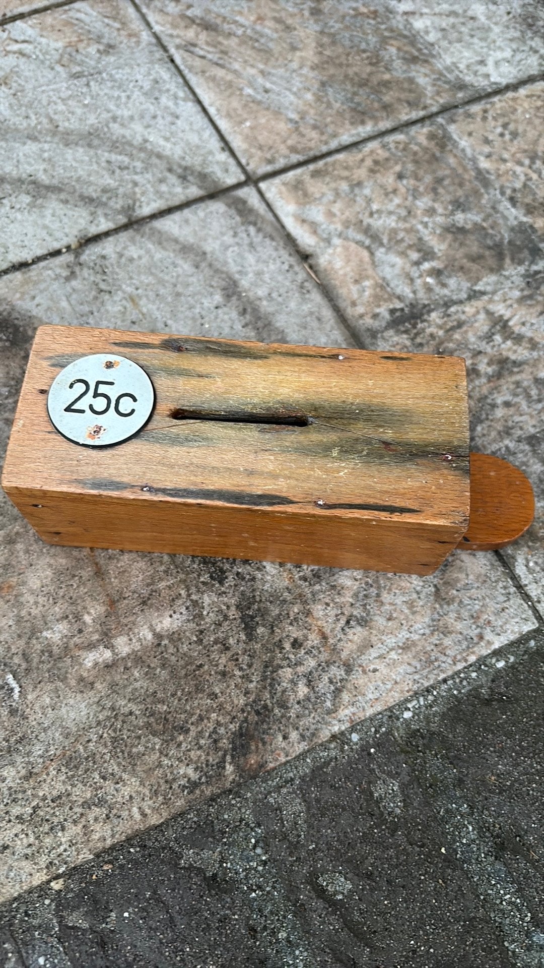 Brocante telefoon spaarpot, Ophalen of Verzenden