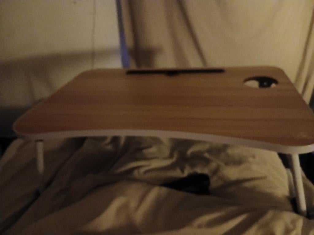 Laptop tafel, Ophalen of Verzenden, Gebruikt, Meerkleurig, Metaal