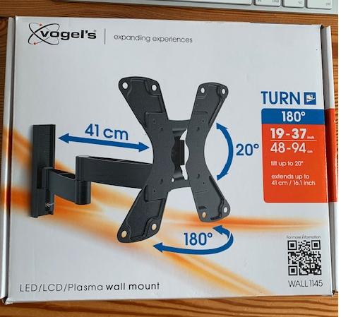 Vogel's televisie muurbeugel Nieuwstaat, Ophalen of Verzenden, Zo goed als nieuw