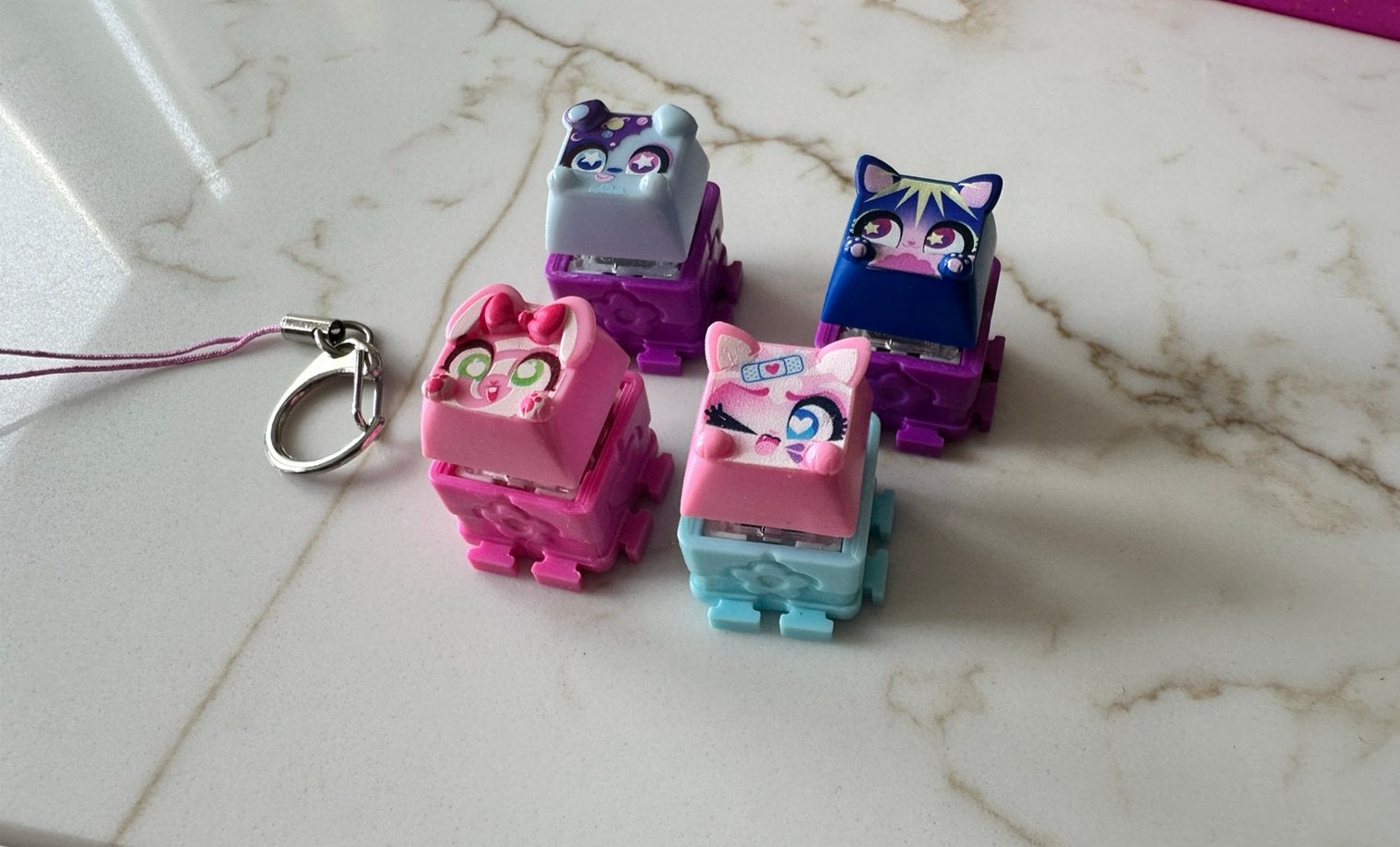 Clickeez 4x, Ophalen, Zo goed als nieuw