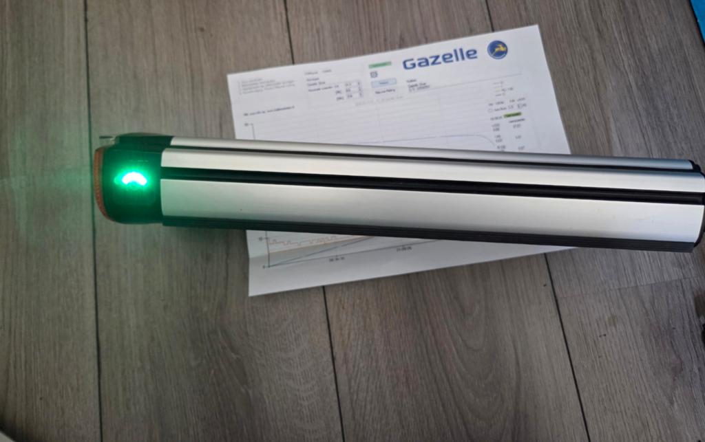 Gazelle Innergy Silver met testrapport en garantie, Fietsen en Brommers, Fietsaccessoires | Fietsaccu's, Gebruikt, ., Ophalen of Verzenden