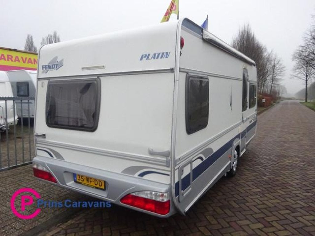Fendt Platin 510 Frans Bed+Rondzit+Mover, Caravans en Kamperen, Schokbreker, Bedrijf, Fendt, 1250 - 1500 kg