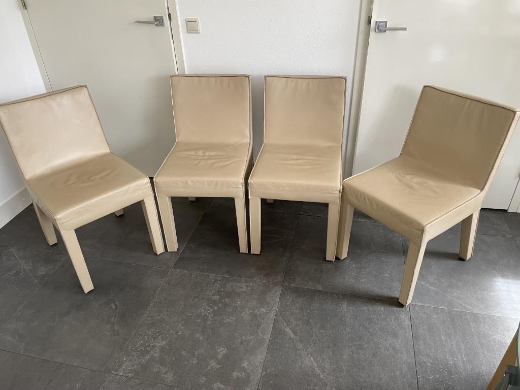 Eetkamerstoelen Piet Boon model Saar, Ophalen, Gebruikt, Overige kleuren, Design Piet Boon, model Saar