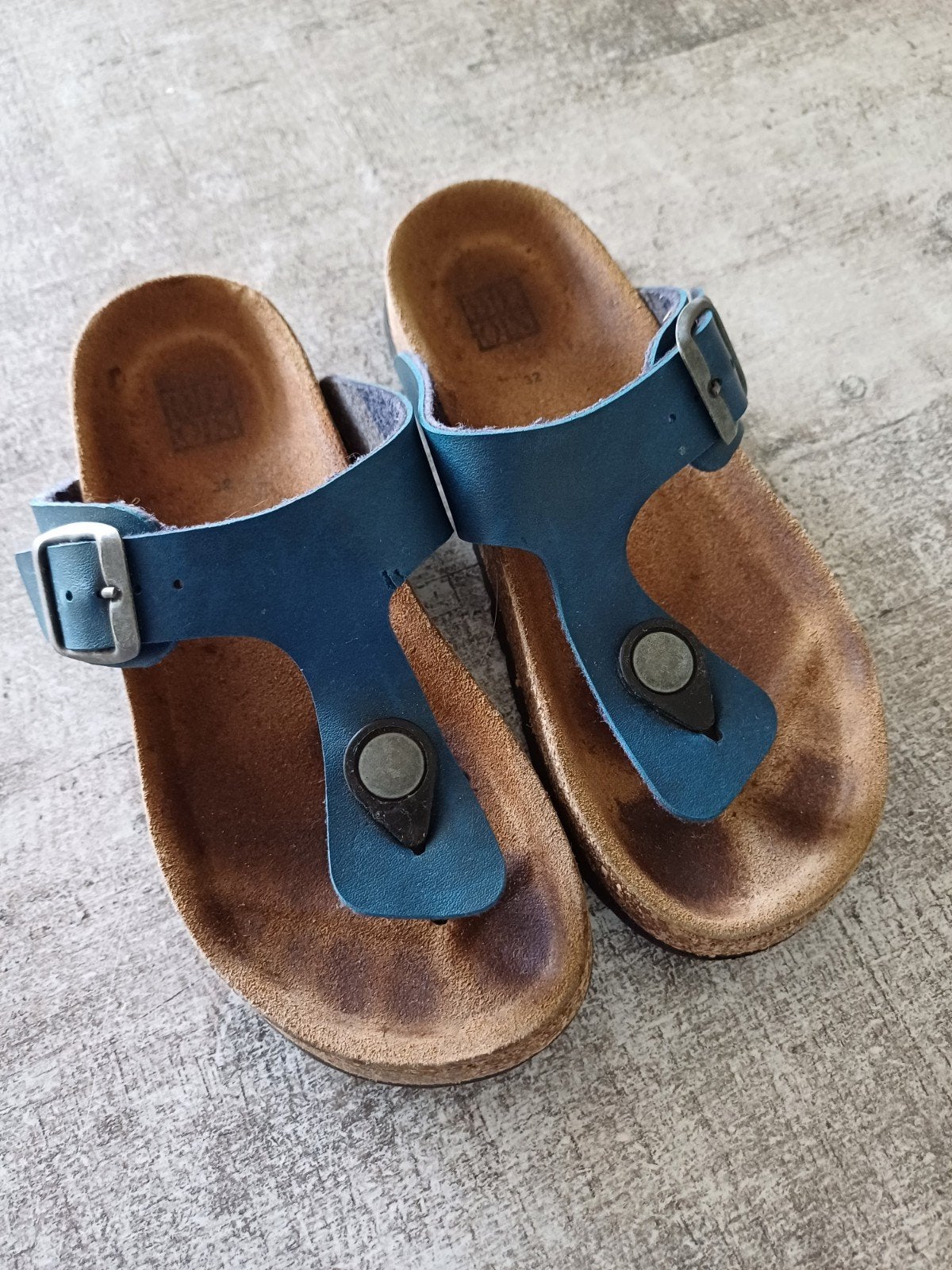 teen slippers maat 32 blauw, Ophalen, Jongetje of Meisje