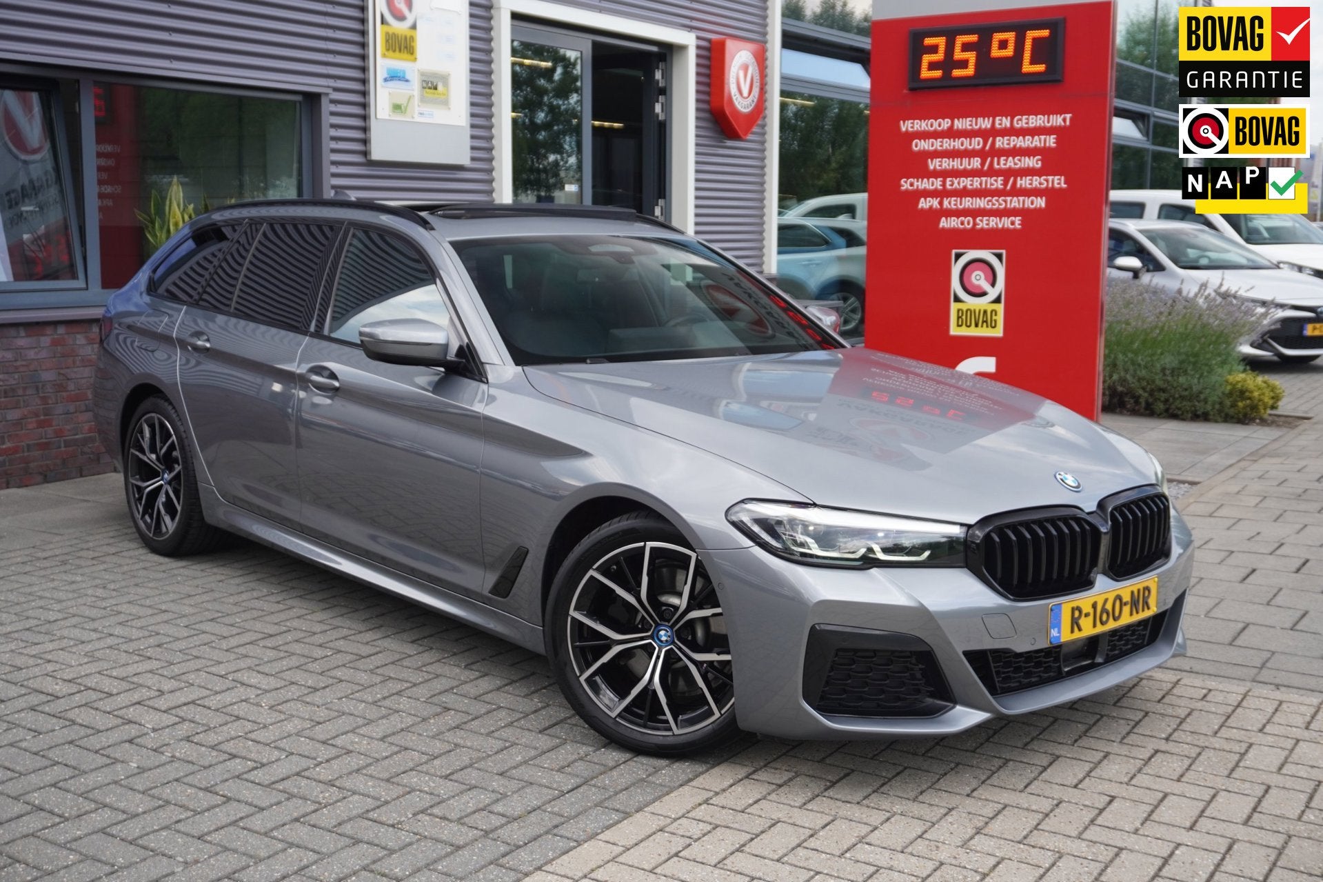 BMW 5-serie Touring 530e Business Edition Plus / M- Sport /, Auto's, 1998 cc, Achterwielaandrijving, Gebruikt, 4 cilinders