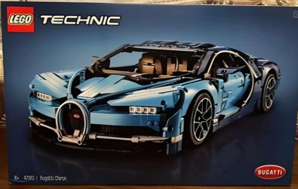 LEGO Technic Bugatti Chiron 42083 - Met Handleiding, Kinderen en Baby's, Speelgoed | Duplo en Lego, Gebruikt, Lego, Complete set