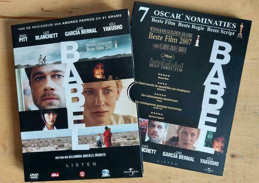 Babel - Brad Pitt special 2-disc edition, Alle leeftijden, Ophalen of Verzenden, Zo goed als nieuw