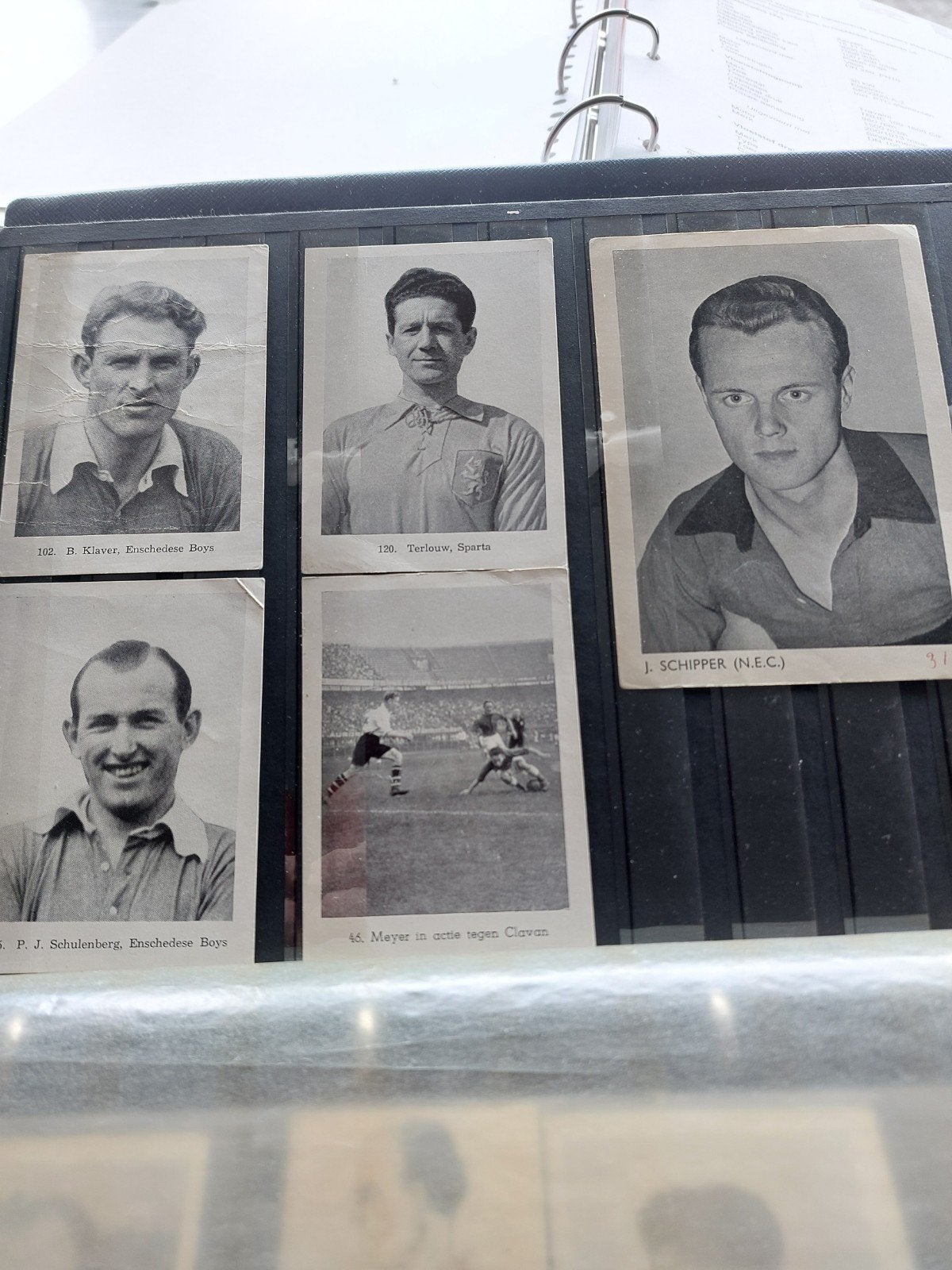 Vintage Voetbalplaatjes monty  kiva feyenoord sparta, Ophalen of Verzenden, Gebruikt, Feyenoord, Spelerskaart