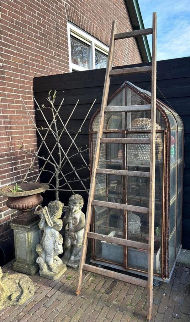 Oude pluk ladder, Ophalen