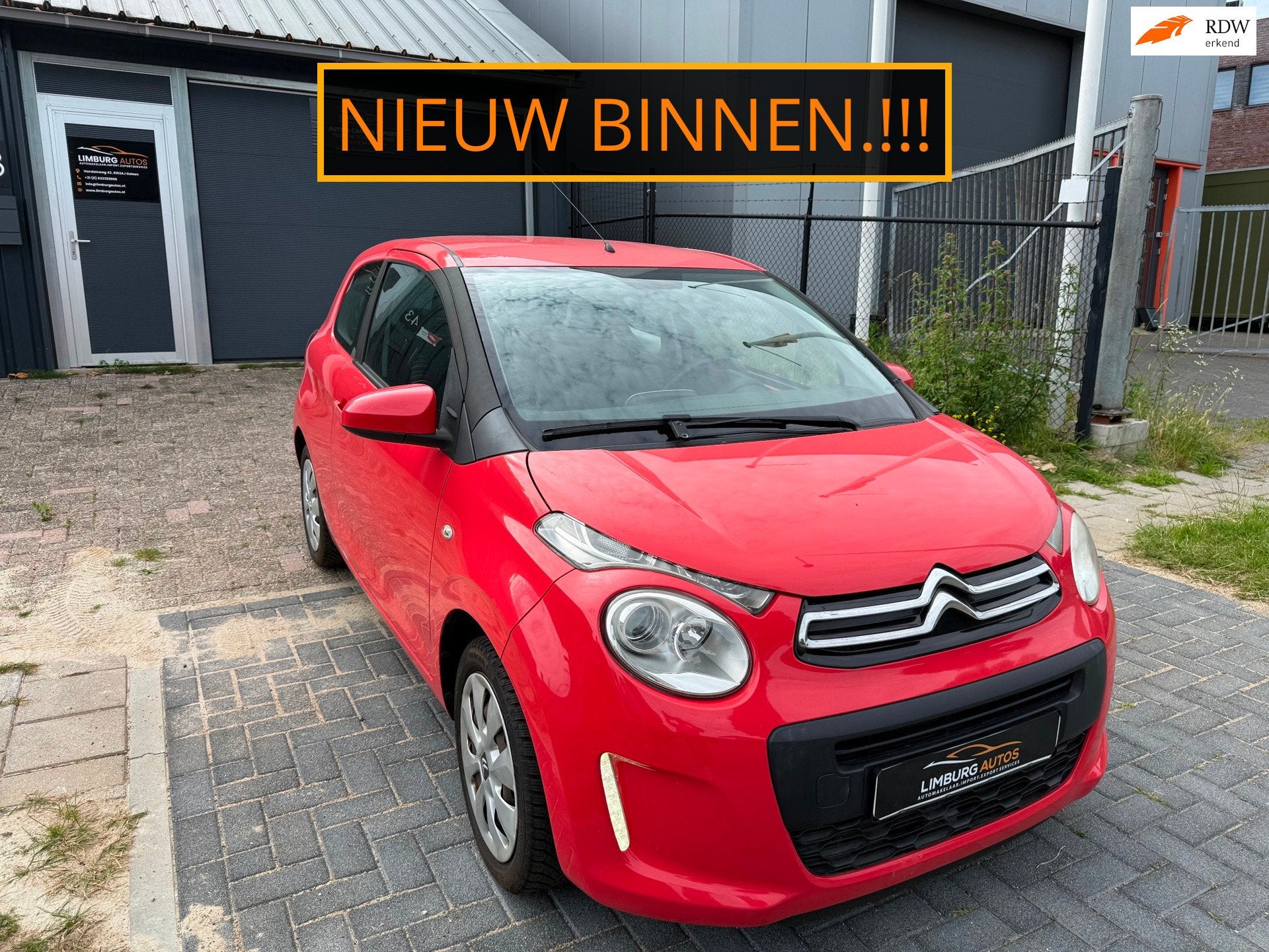 Citroen C1 1.0 e-VTi Feel Airco Cruisecontrol Elek Ramen Toe, Auto's, Citroën, Voorwielaandrijving, Stof, Gebruikt, Zwart