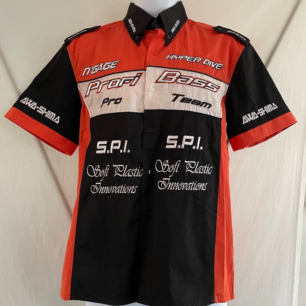 Awa-Shima Racing Shirt Maat L – Zwart/Oranje. Nieuw, Ophalen of Verzenden, Nieuw, Meerkleurig, Awa-Shima