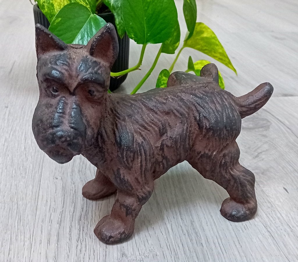 gietijzeren schootse terrier deurstopper, Huis en Inrichting, Verzenden