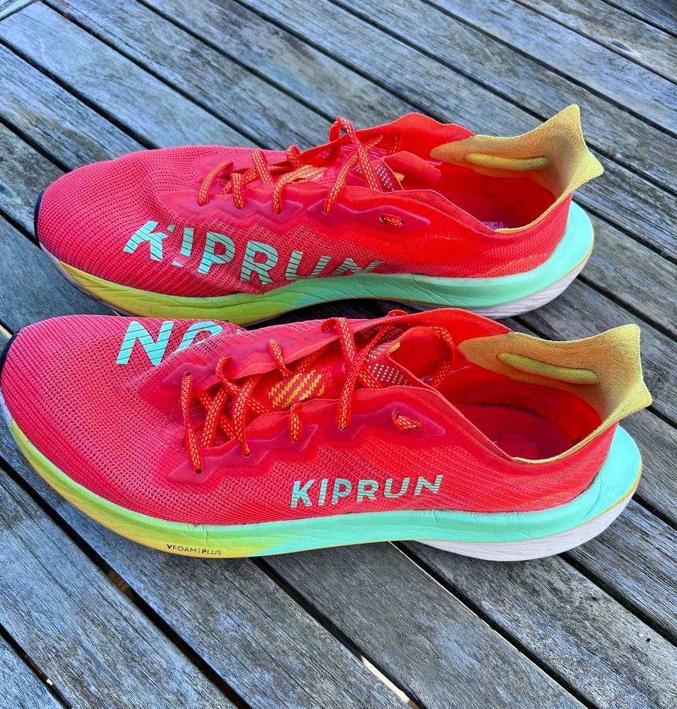 Kiprun KD900x ld 2 maat 44, Sport en Fitness, Loopsport en Atletiek, Overige merken, Gebruikt, Hardloopschoenen, Ophalen of Verzenden