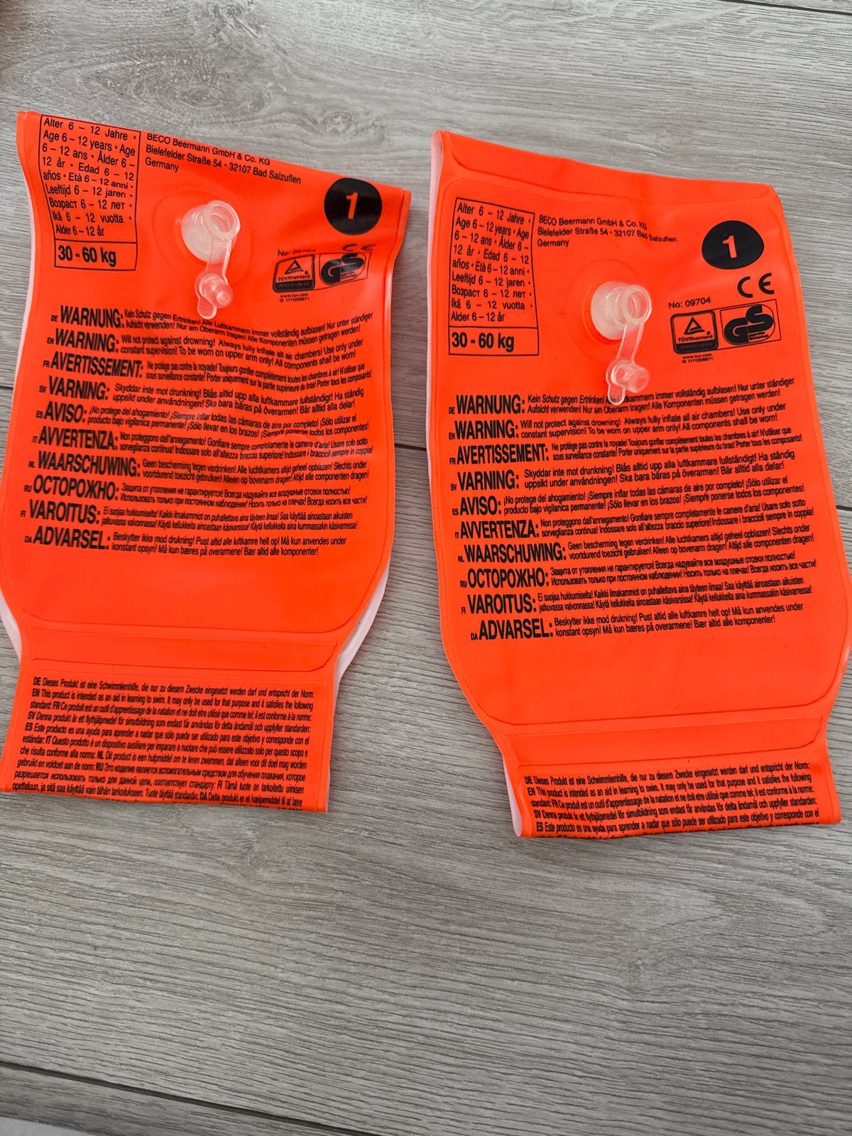 BECO Zwembandjes 30-60 kg, Ophalen of Verzenden, Nieuw