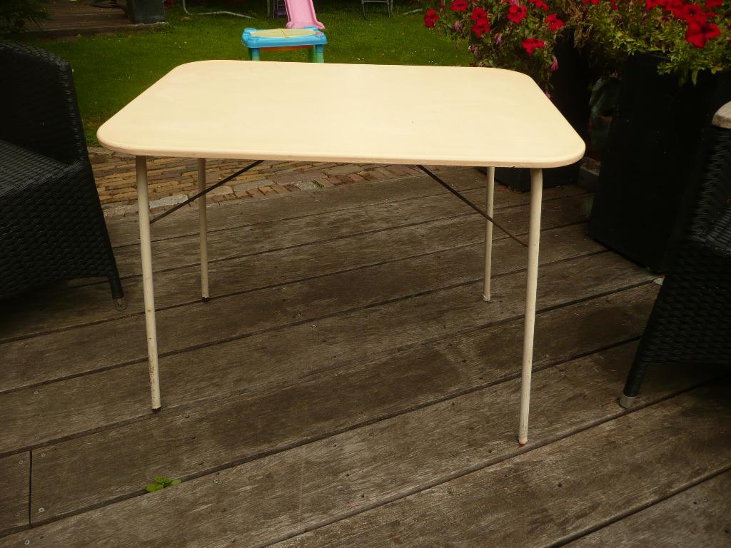 Vintage campingtafeltje, Ophalen, Gebruikt, Campingtafel