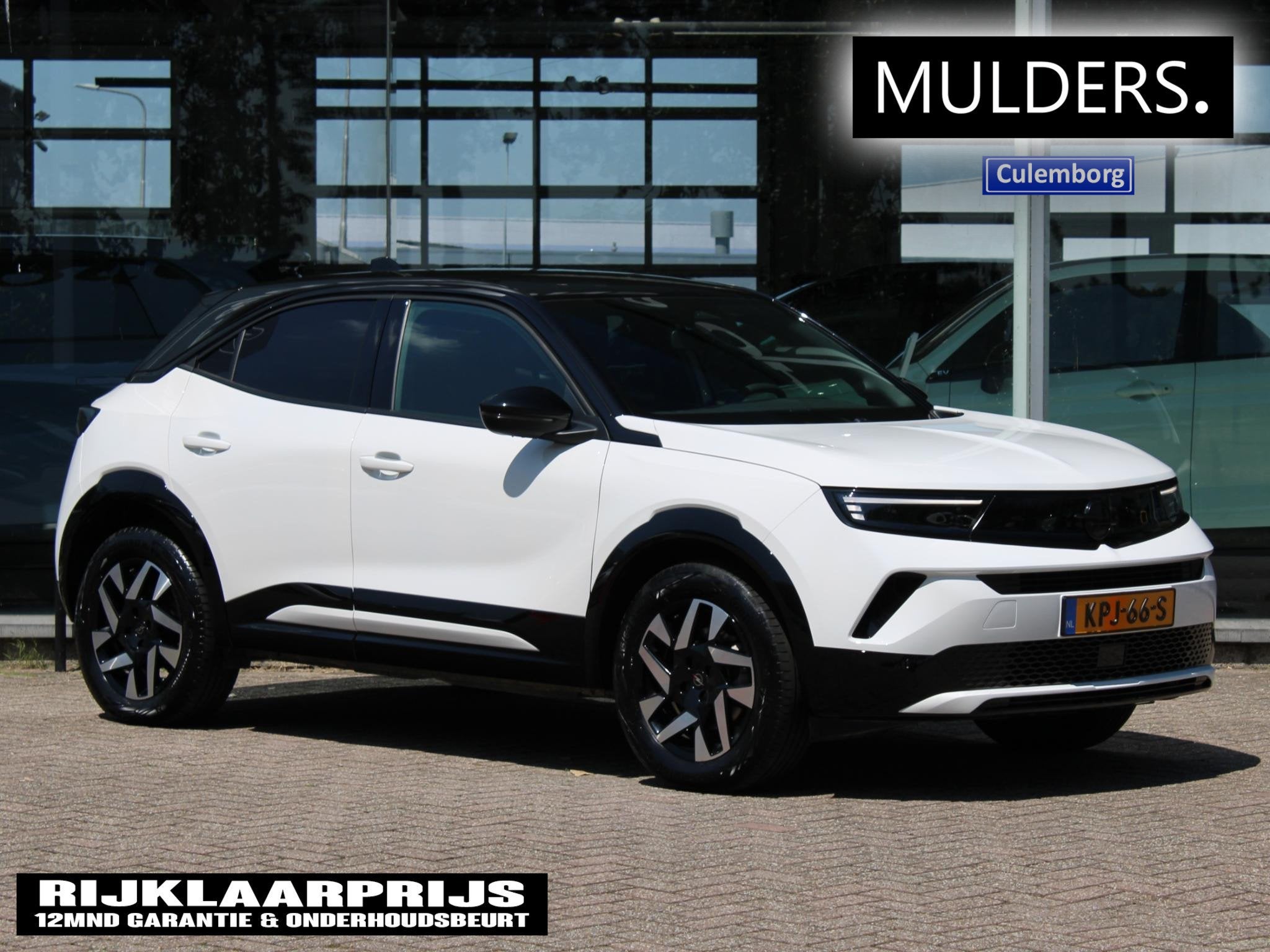 Opel Mokka 1.2 Turbo Hybrid GS Automaat | Camera/Climate/Car, Gebruikt, 1199 cc, Wit, Hybride Elektrisch/Benzine