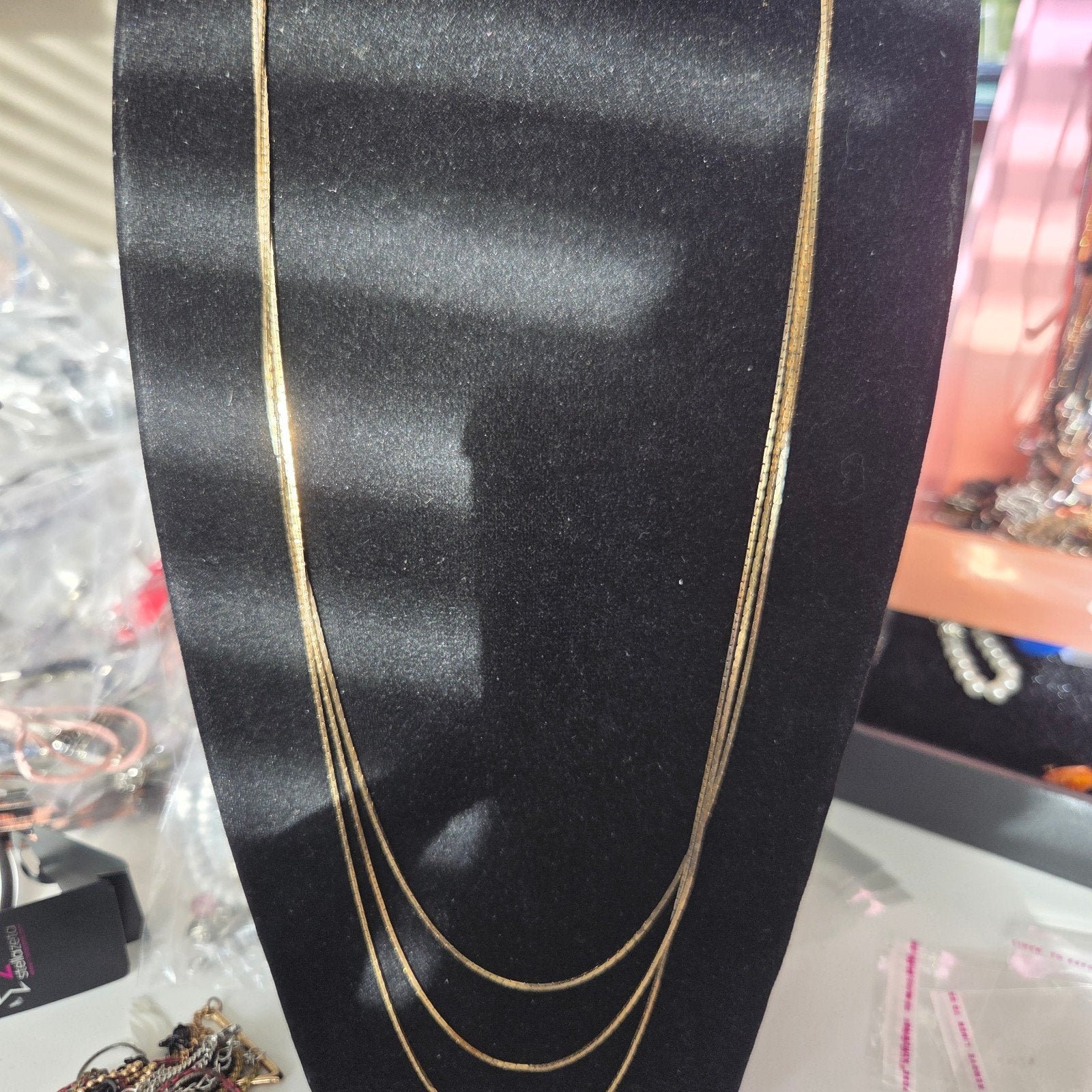 Vintage ketting, Ophalen of Verzenden, Zo goed als nieuw, Overige materialen