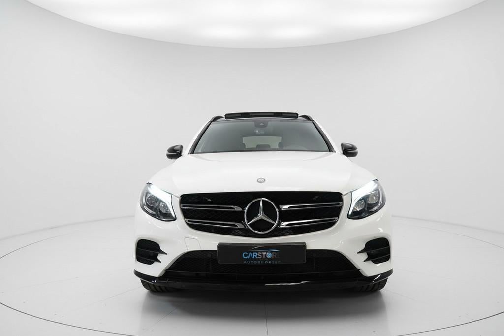 Mercedes-Benz GLC-klasse 250 4MATIC AMG NIGHT PANO SFEER, Auto's, Gebruikt, 4 cilinders, Wit, Vierwielaandrijving