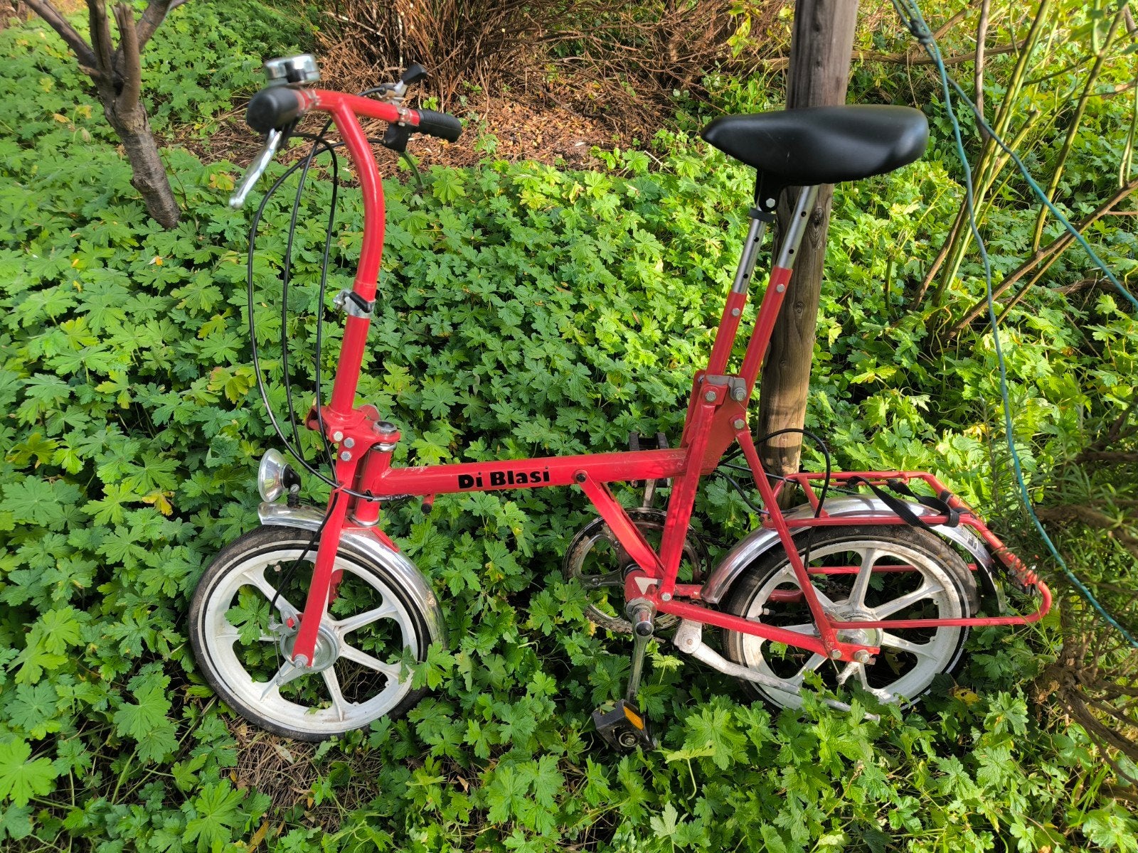 Di Blasi vouwfiets - Onderhoud nodig, Gebruikt, 16 tot 18 inch, Versnellingen, Totaal opvouwbaar