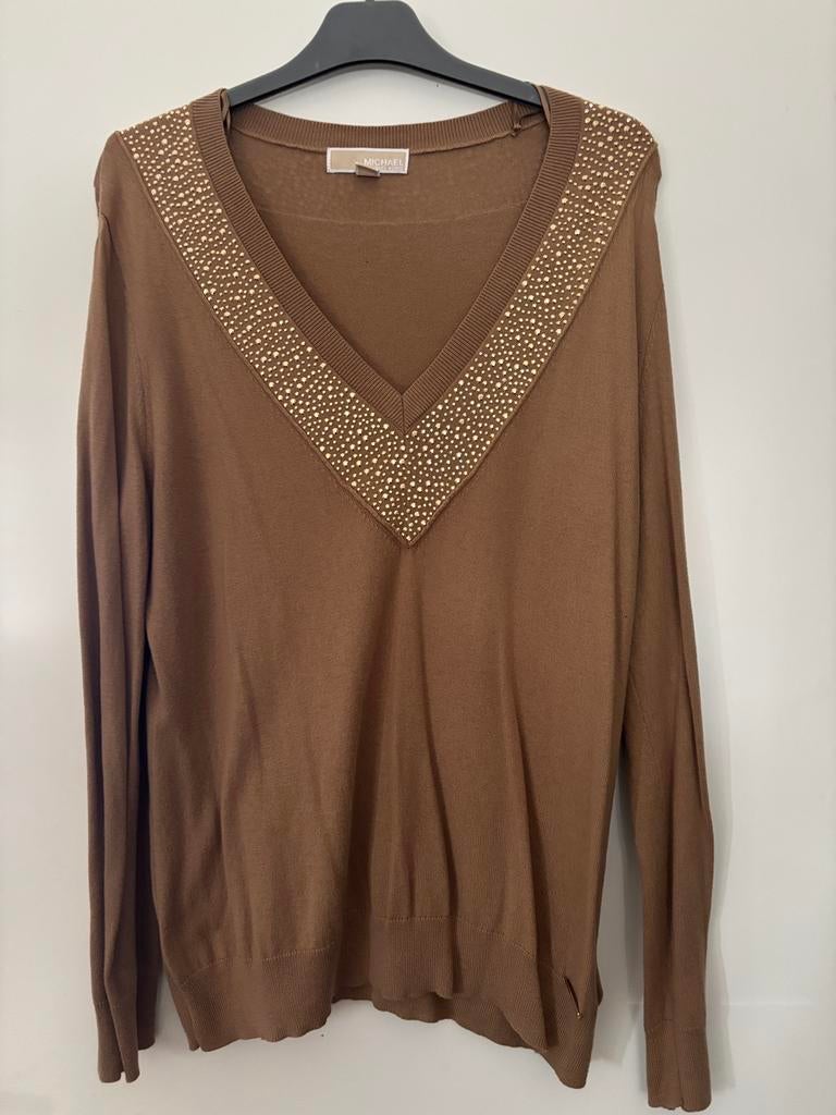 Michael Kors trui, Ophalen of Verzenden, Zo goed als nieuw, Maat 46/48 (XL) of groter, Lange mouw