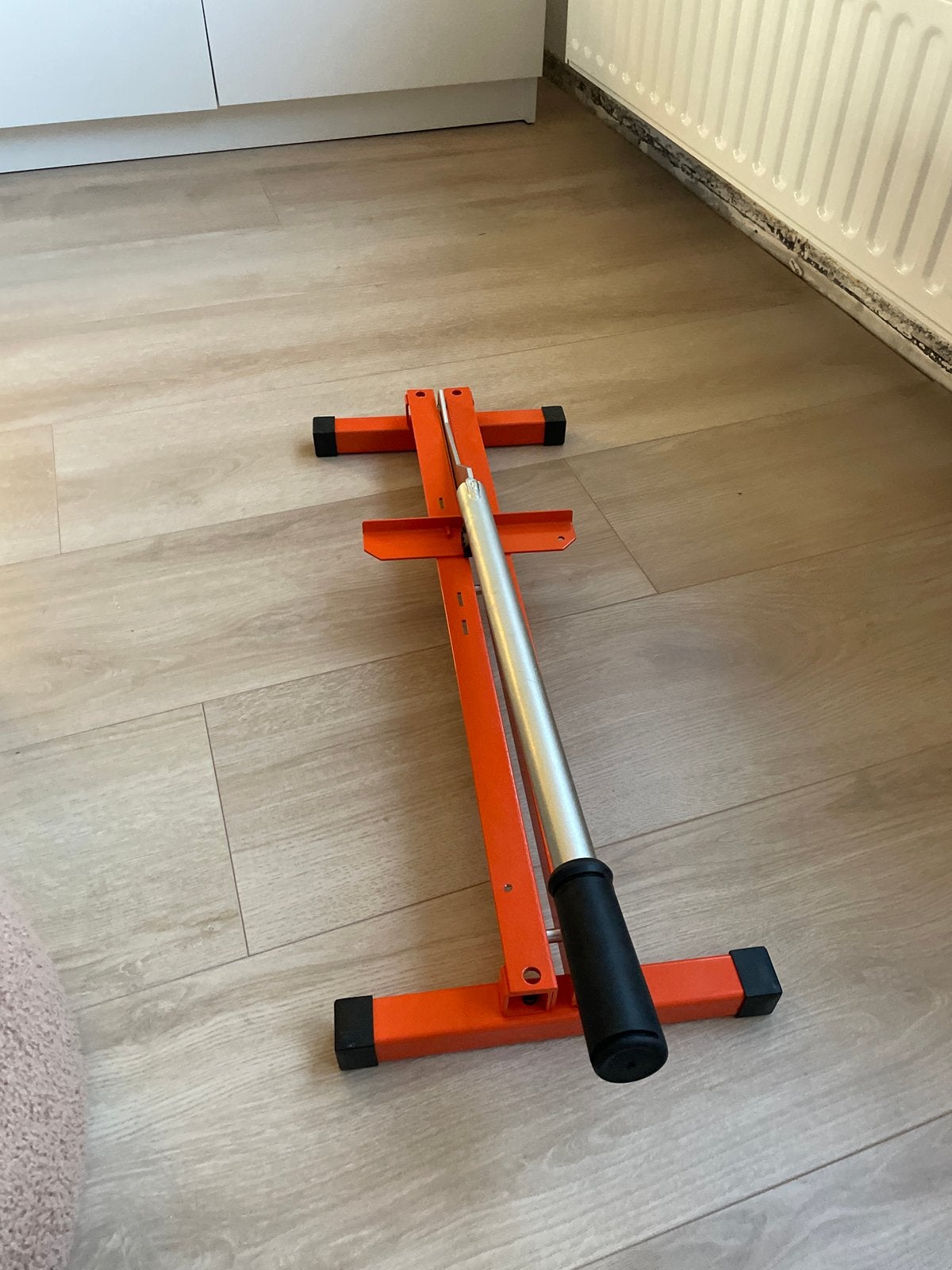 Laminaatsnijder - Eenvoudig en snel laminaat leggen, Ophalen of Verzenden, Gebruikt, Snijgereedschap, Overige merken