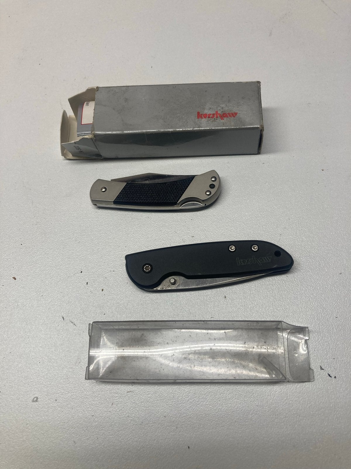 Kershaw Zakmessen Set - Grand County & Zwart Model, Antiek en Kunst, Ophalen of Verzenden