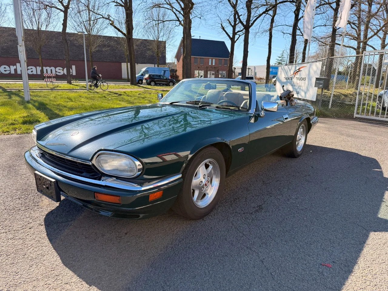Jaguar XJ-S 4.0 6 cilinder Convertible (bj 1995, automaat), Automaat, Bedrijf, Jaguar, Groen