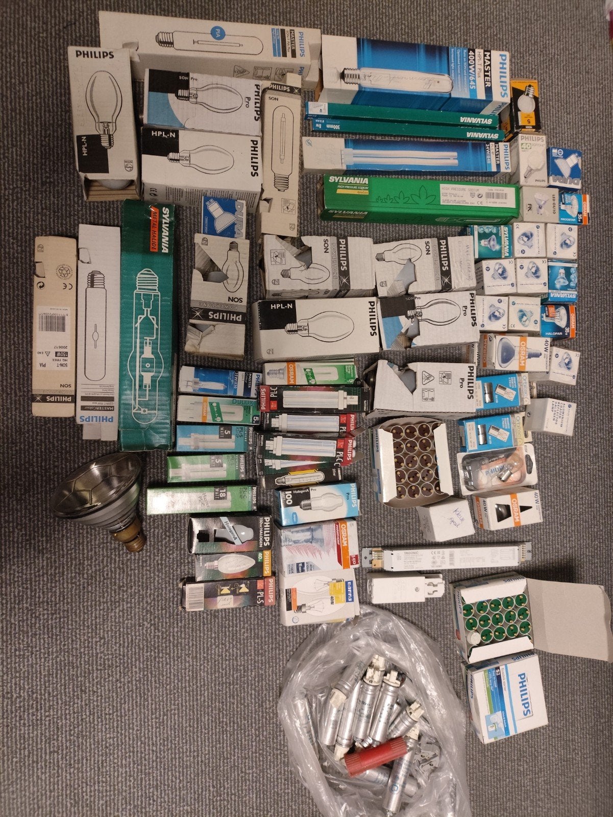 Diverse lampen - Philips SON, HPL-N, PL-S en Sylvania, Ophalen, Nieuw