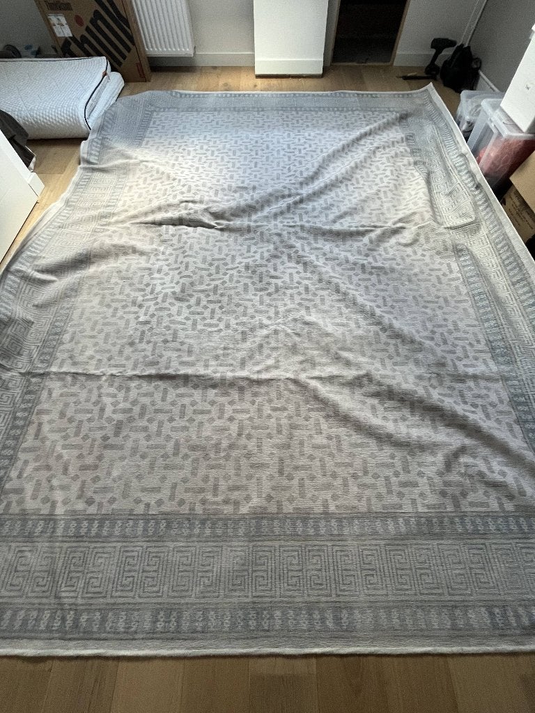 Ruggable Kairos Ivory Blue Vloerkleed - 275x365, Gebruikt, 200 cm of meer, Ophalen of Verzenden, 200 cm of meer