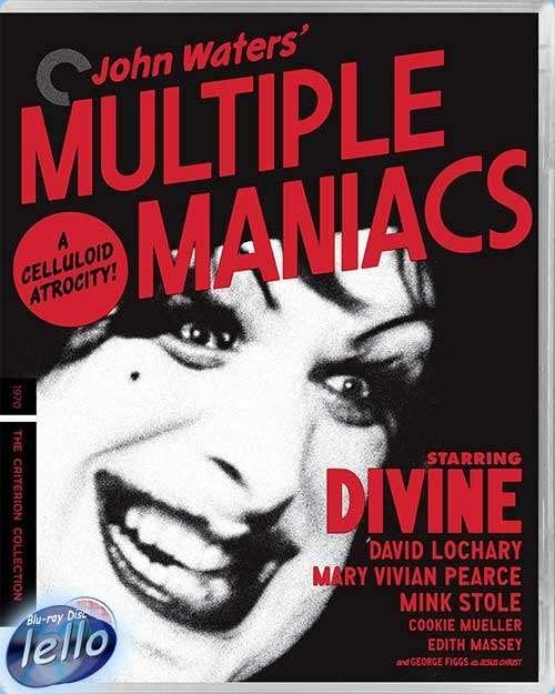 Blu-ray: Multiple Maniacs (1970 Divine) Criterion Coll. UK, Ophalen of Verzenden, Nieuw in verpakking, Horror