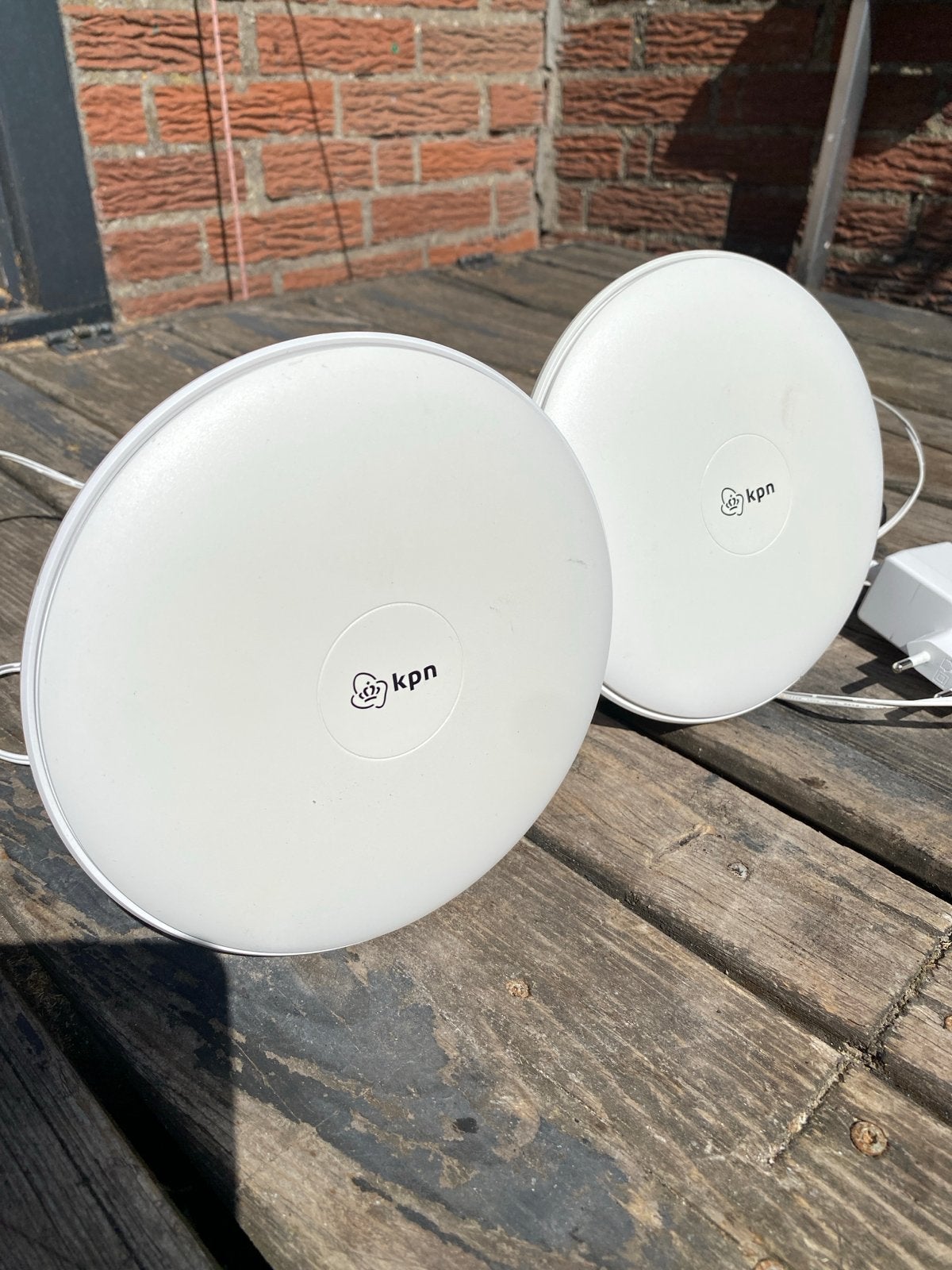 KPN SuperWifi Punten - Set van 2 voor Optimaal Bereik, Computers en Software, Routers en Modems, Zo goed als nieuw, Router, Ophalen of Verzenden