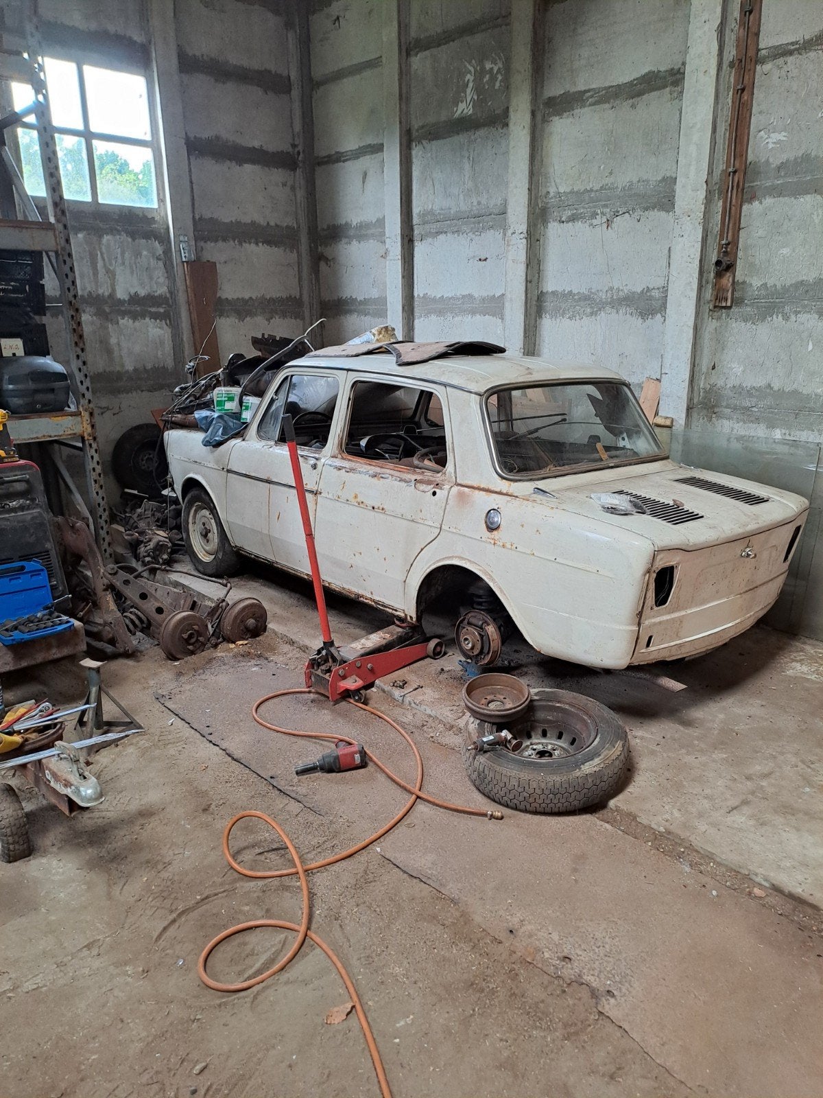 simca 1000, Ophalen, Bumper