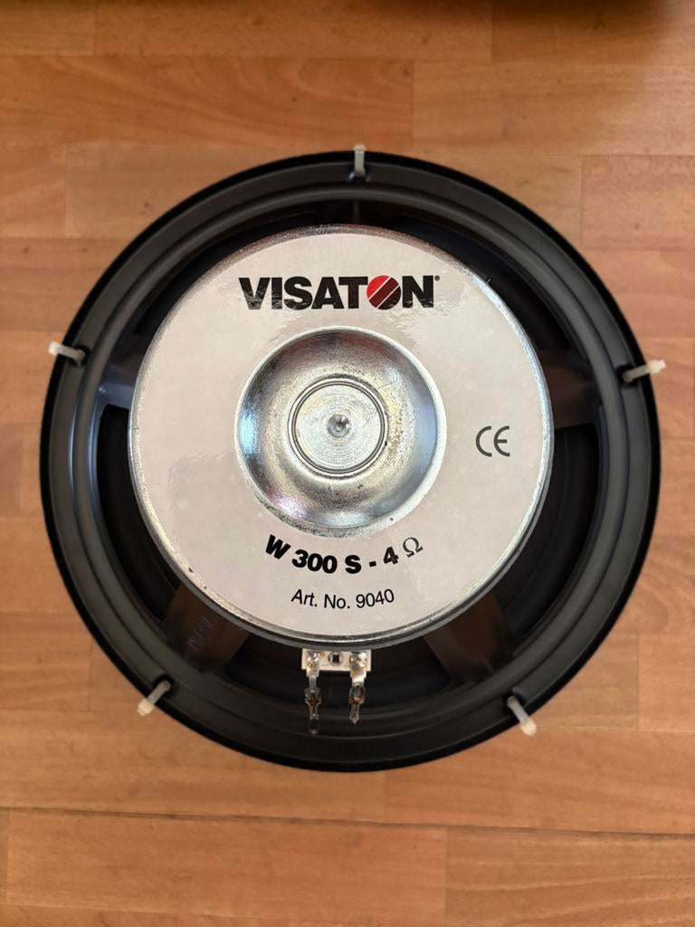 Visaton W 300 S 4 ohm woofers, Overige merken, Subwoofer, Ophalen of Verzenden, Zo goed als nieuw