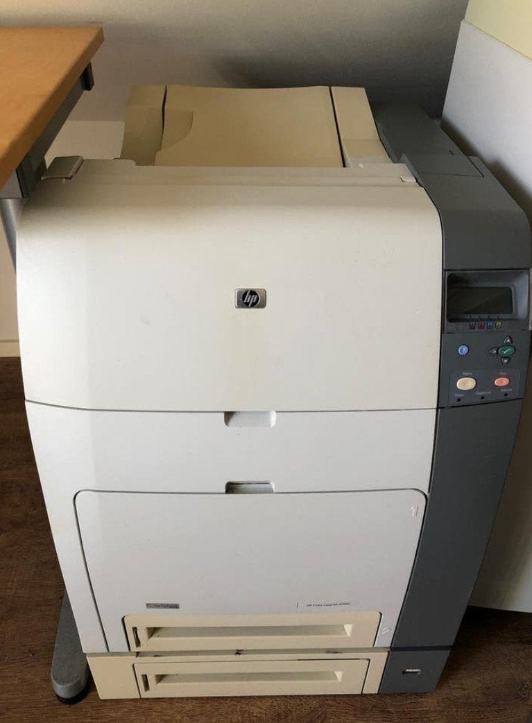 HP Color LaserJet 4700n Laserprinter, Ophalen, Gebruikt, Kleur printen, Printer