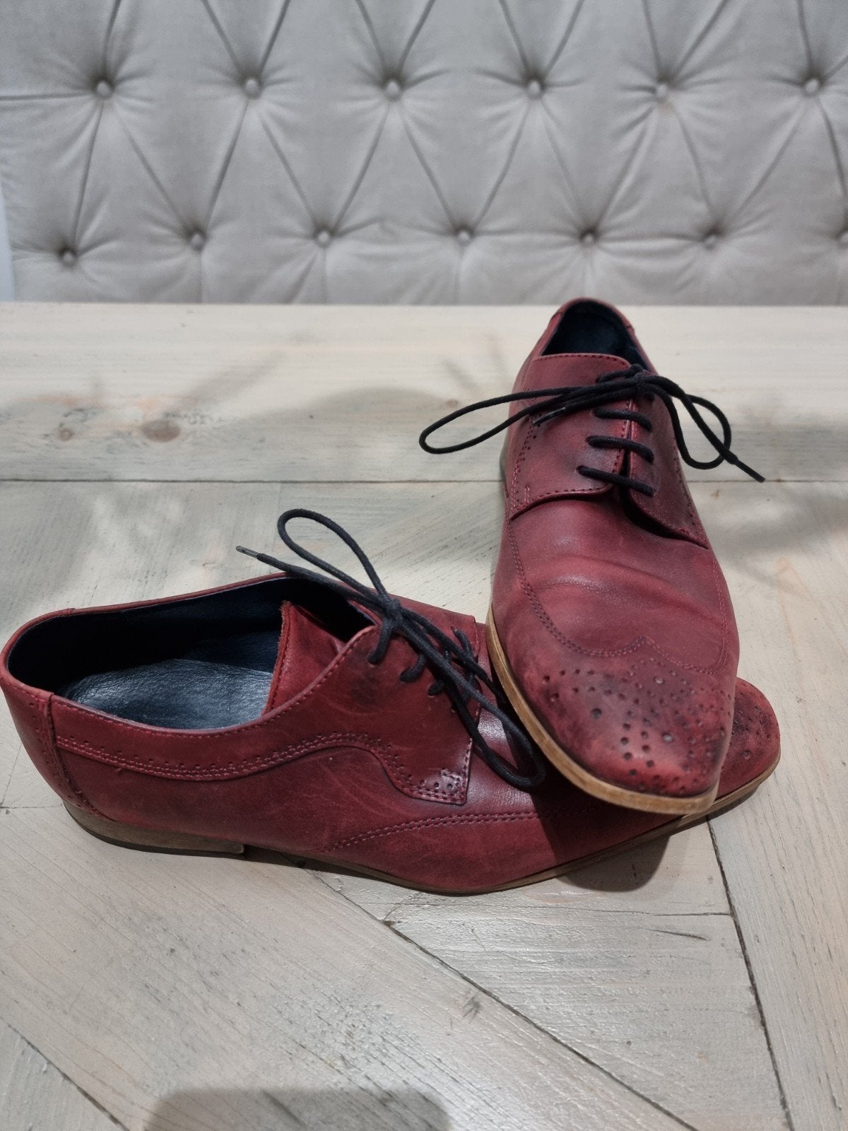 Nette rode schoenen, maat 42, Ophalen of Verzenden, Gedragen