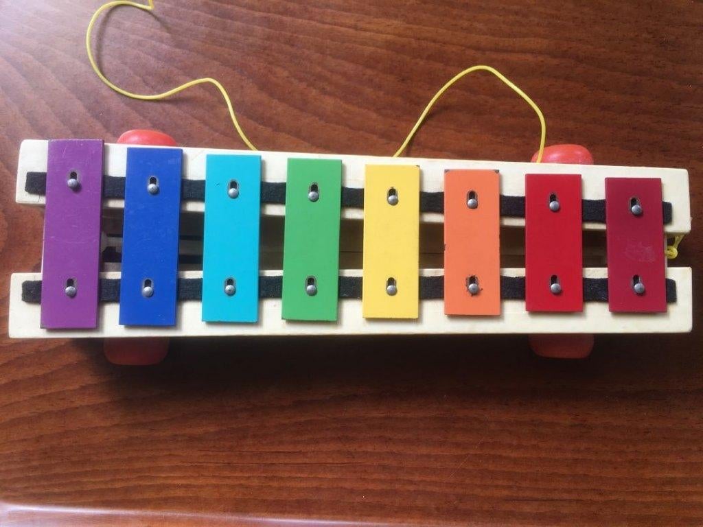 Vintage Fisher Price (1978) xylofoon, Kinderen en Baby's, Speelgoed | Fisher-Price, Ophalen of Verzenden, Gebruikt, Speelset