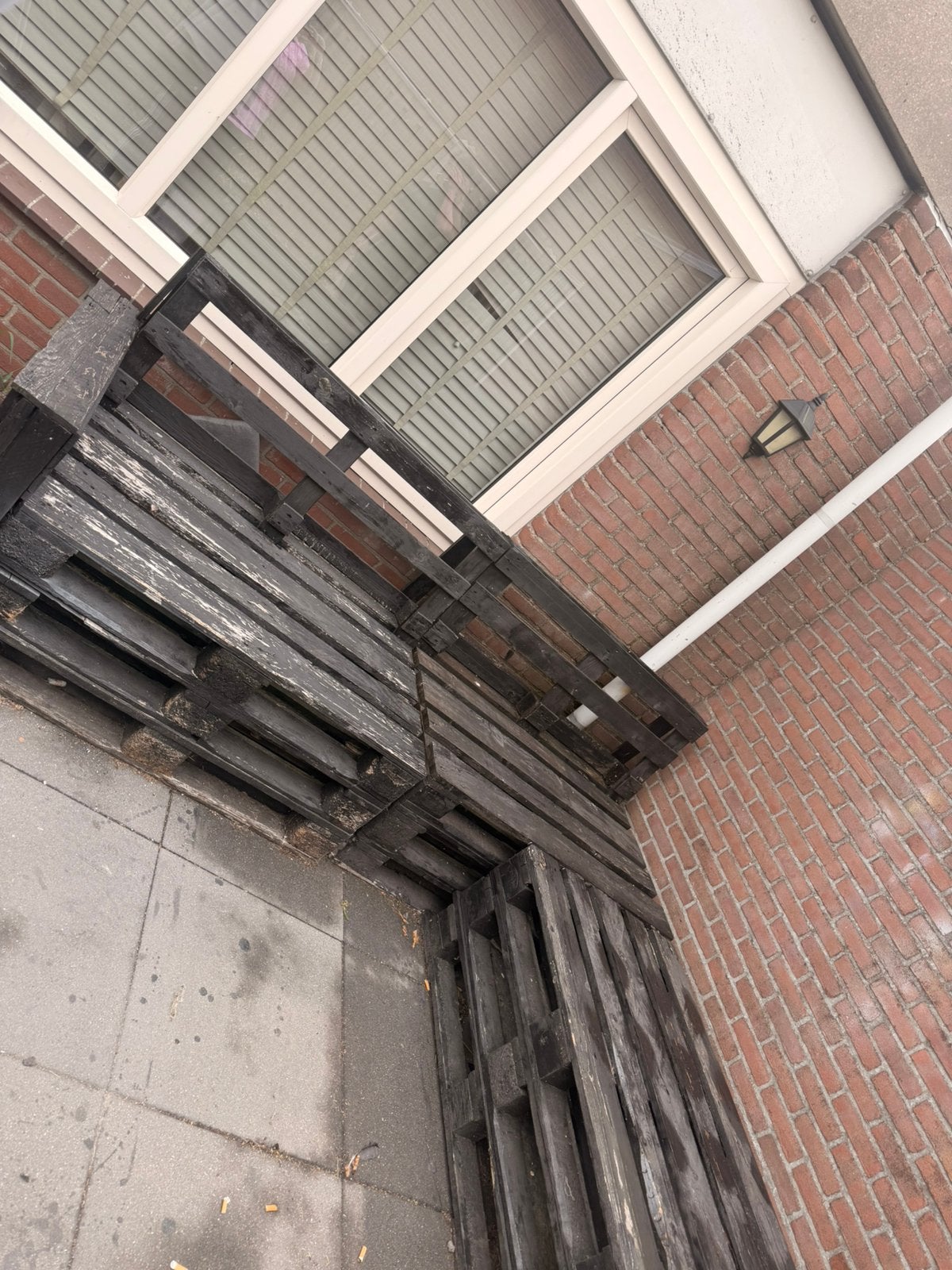 Palletbank, Ophalen, Zo goed als nieuw, Hout