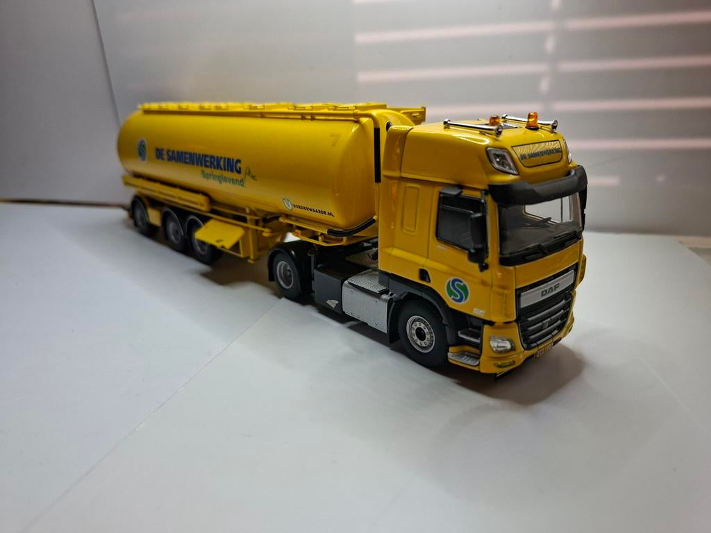 Wsi daf cf samenwerking., Hobby en Vrije tijd, Modelauto's | 1:50, Ophalen of Verzenden, Nieuw, Bus of Vrachtwagen, Wsi