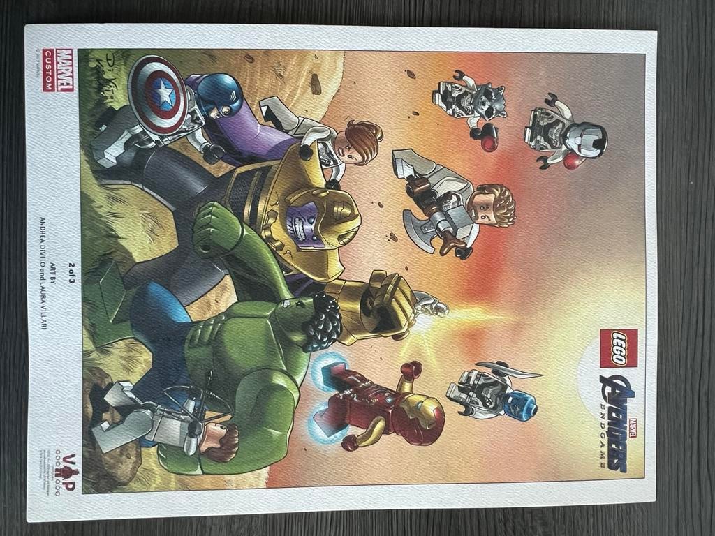 LEGO Avengers Endgame Poster, Ophalen of Verzenden, Nieuw
