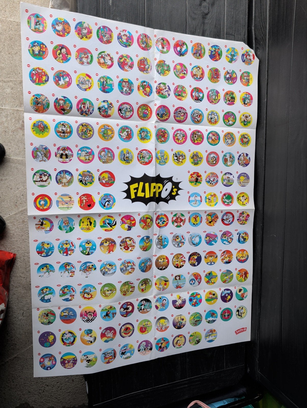 Flippo's verzamelposter Looney Tunes, Ophalen, Looney Tunes, Map, Album of Poster