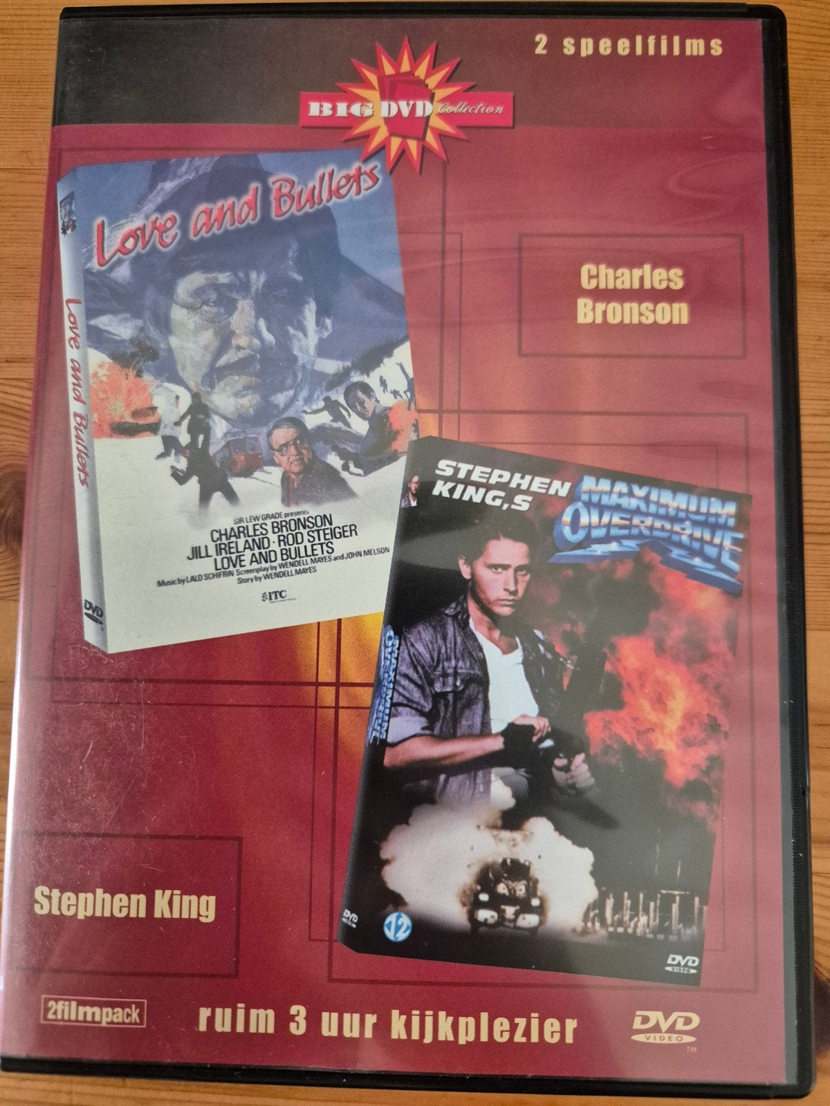 Big DVD Collection: Love and Bullets / Maximum Overdrive, Engels, Vanaf 16 jaar, Nederlands, Actiethriller